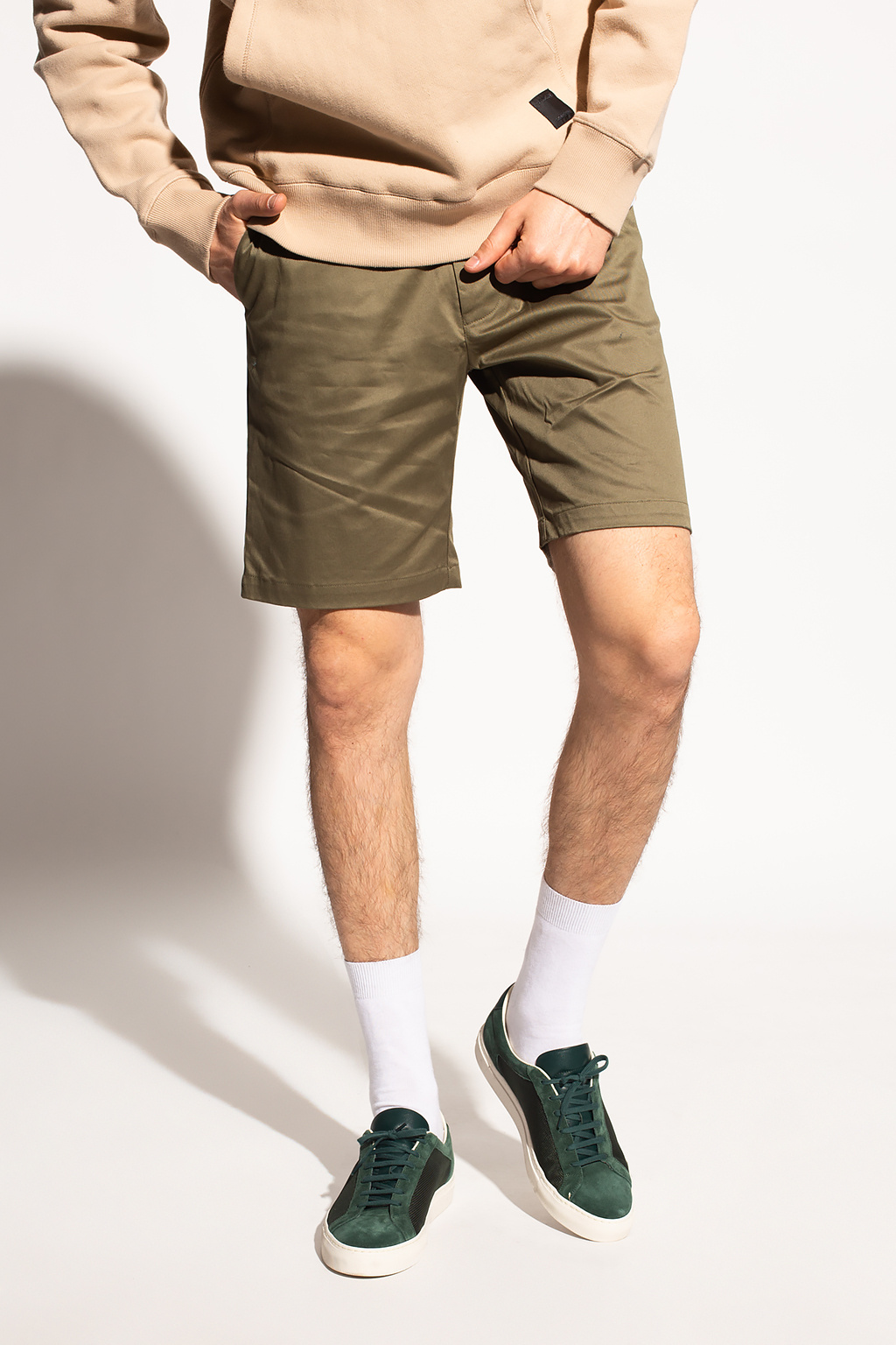 Samsøe Samsøe Pleat-front shorts